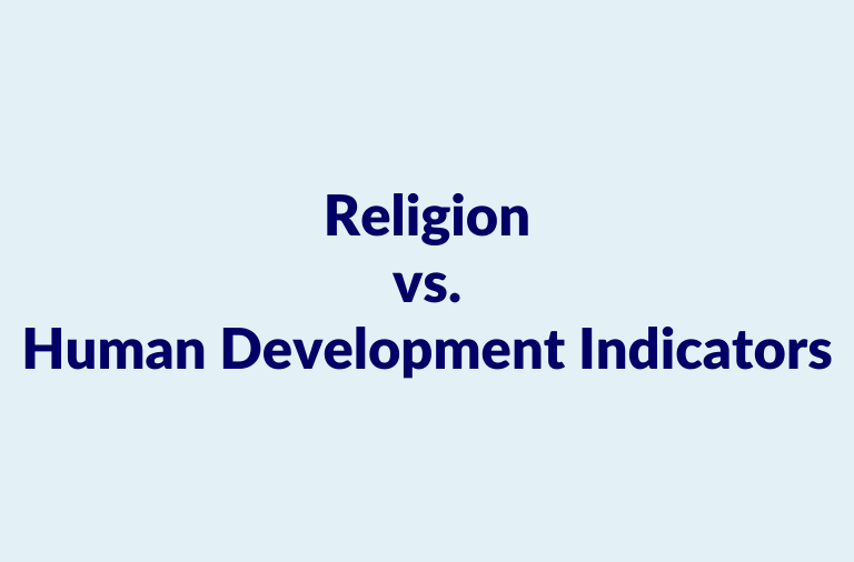 Religion vs Human Development Index (HDI) featured image