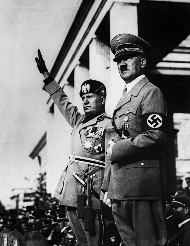 Mussolini and Hitler